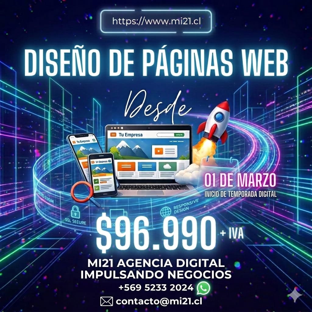 Paginas Web - Agencia Digital MI21