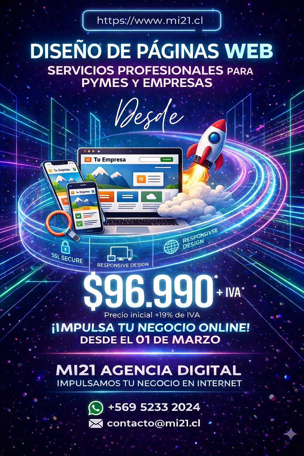 Paginas Web - Agencia Digital MI21